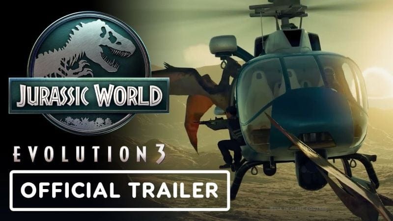 Jurassic World Evolution 3 - Official Nevada Campaign Teaser Trailer