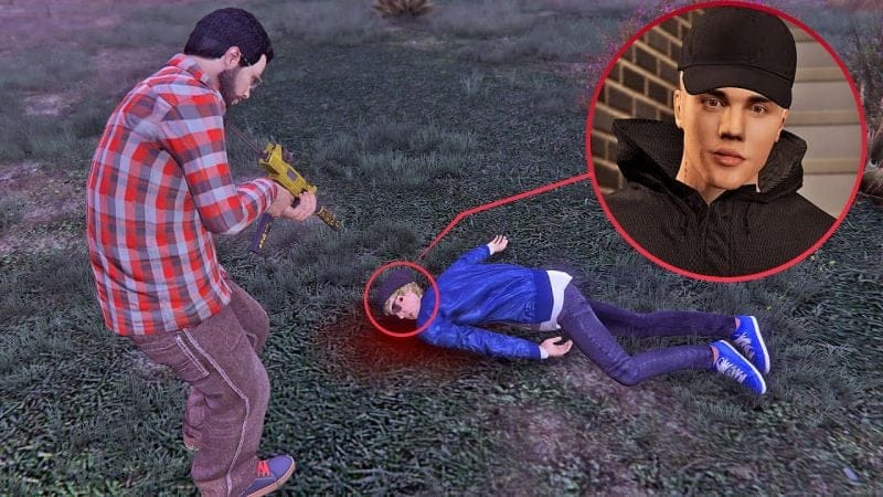 غير معقول المغني المشهور جاستن بيبر قمت باغتياله في قراند أونلاين | GTA Online Justin Bieber