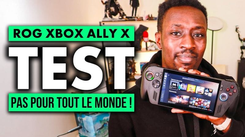 TEST ROG Xbox Ally X : Elle n'est pas faite pour tout le monde ⚠️ Batterie, Design, Performances...