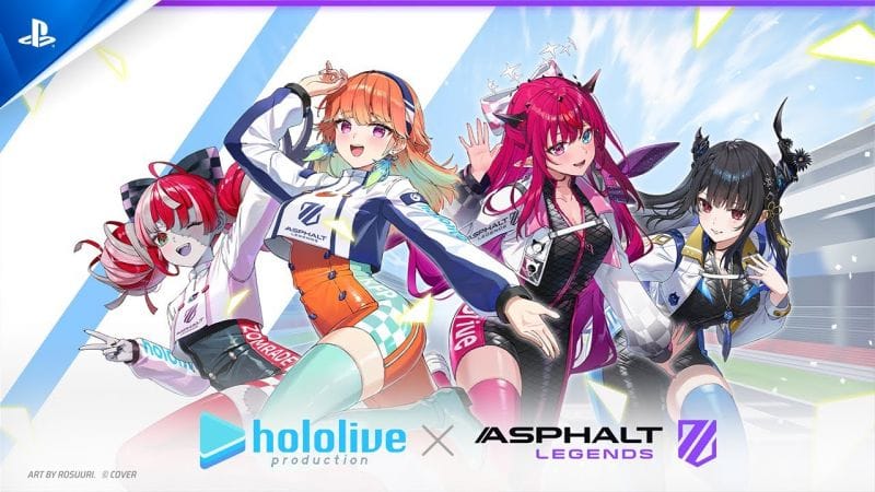 Asphalt Legends X hololive Trailer | PS5 & PS4 Games