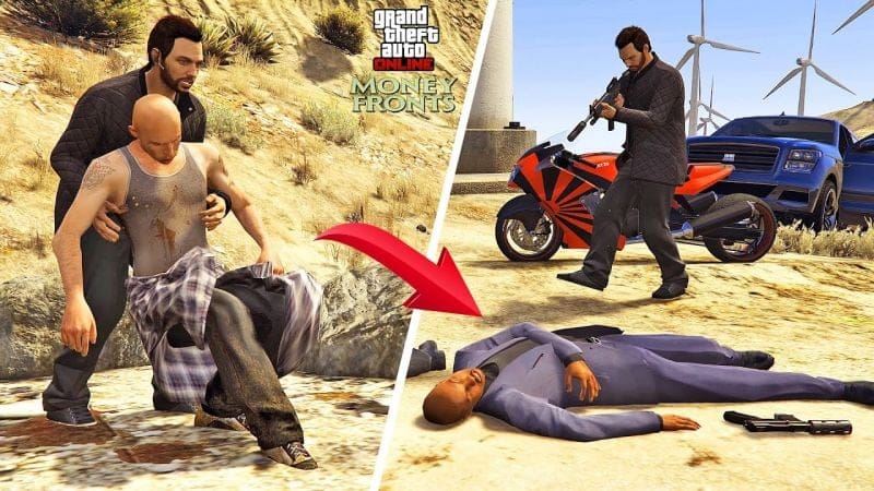 انقاذ جي سي من الموت المحتوم في قراند أونلاين | GTA Online: Money Front