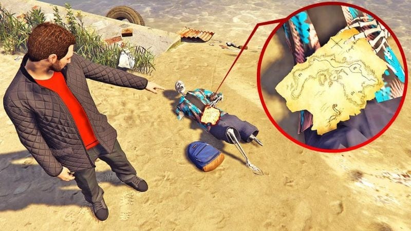 وجدت جثة غريبة بجانب الشاطئ في قراند أونلاين | GTA Online Challenges