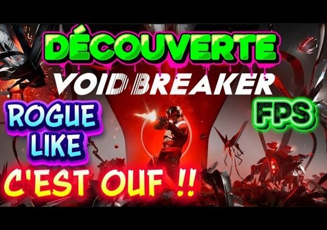 Void breaker: DÉCOUVERTE DEMO C'EST STYLÉ 😱