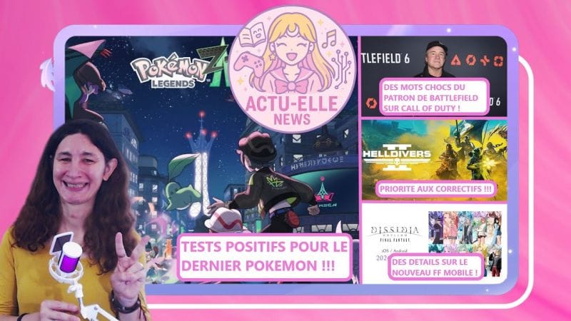 Actu-Elle News 15 octobre 2025(FF7 Remake, Assassin's Creed , demos de jeux et plus)