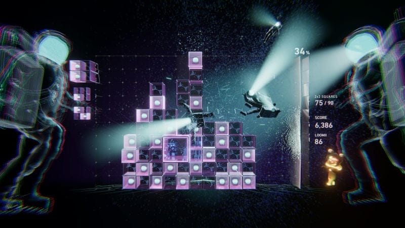 Un aperçu plus détaillé des puzzles de Lumines Arise