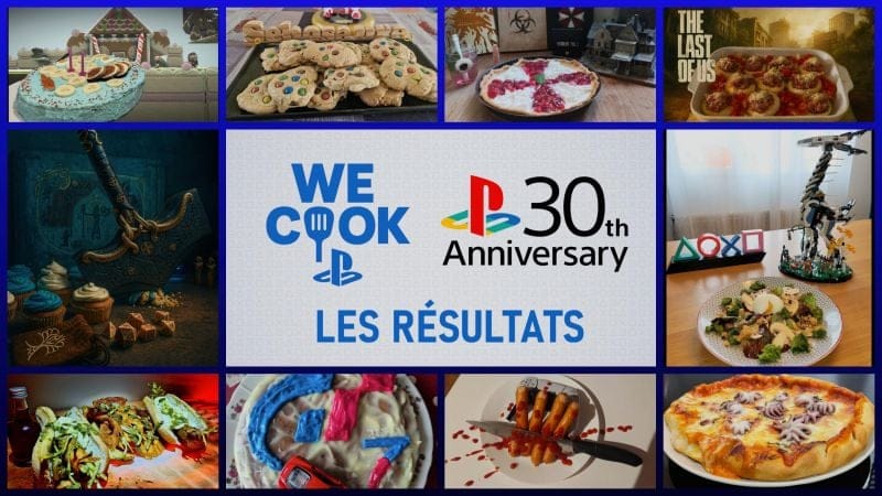 We Cook PlayStation "30th Anniversary" : Les Résultats !