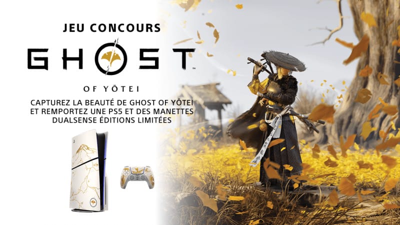 Participez au concours photo Ghost of Yōtei sur #WeArePlayStation !