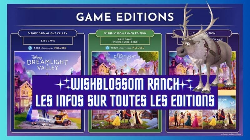 TOUTES LES INFOS SUR LES DIFFÉRENTES ÉDITIONS DE ✨WISHBLOSSOM RANCH✨: contenus, prix, cadeaux… 🏰🐎🐝