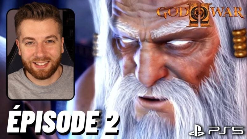 GOD OF WAR 2 REMASTER PS5 LET'S PLAY FR #2 : L'HISTOIRE DE ZEUS ⚔️ (JEU COMPLET)