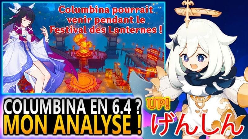 MON ANALYSE SUR LA SORTIE DE COLUMBINA EN 6.4 AU FESTIVAL DES LANTERNES | Genshin Impact - げんしん