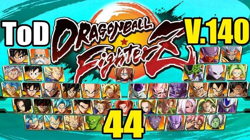 ALL 44 Characters Solo TOD Combo - NEW DBFZ Patch!!