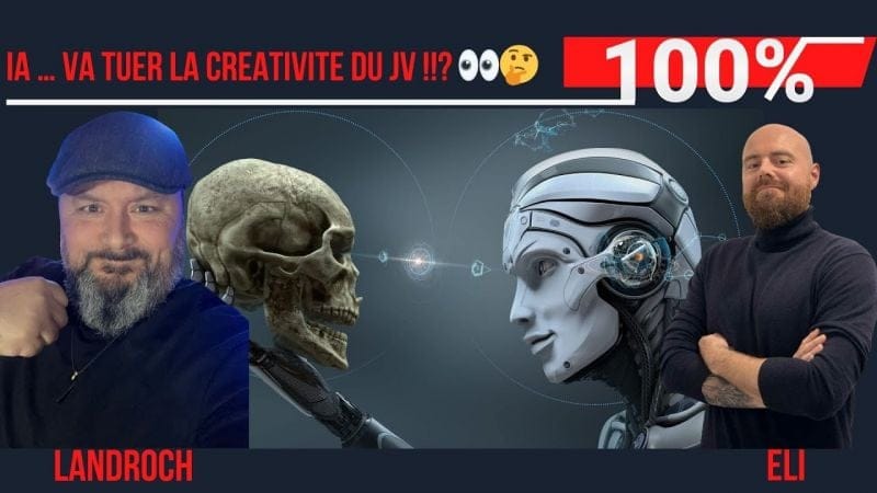 Intelligence Artificielle … va t-elle tuer la créativité du JV !!? 👀🤔