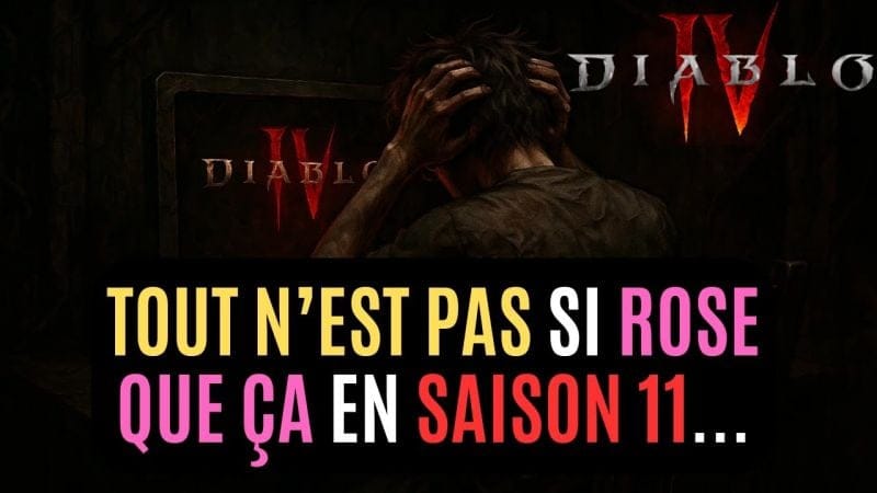 La Communauté Diablo IV Risque De Détester Ces Changements En Saison 11 !