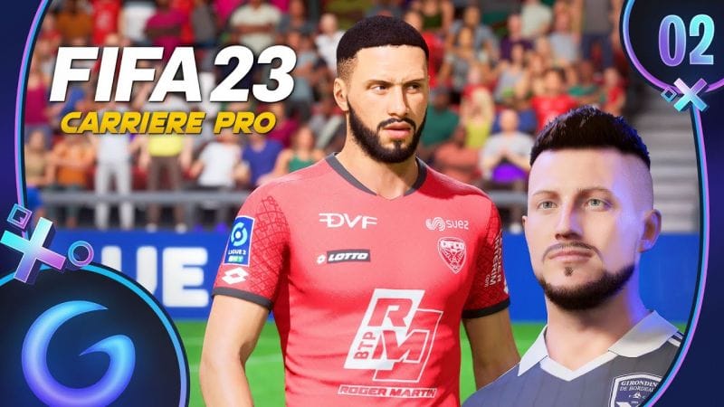 FIFA 23 : CARRIÈRE PRO FR #2 - Début de la Ligue 2 !