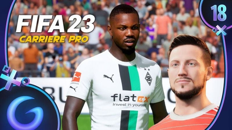 FIFA 23 : CARRIÈRE PRO FR #18 - Blessé et alors !