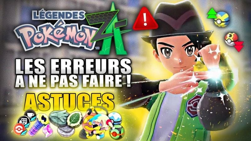 Pokémon Legends Z-A : 12 Erreurs à NE PAS FAIRE & Améliorations IMPORTANTES ! (Astuces)