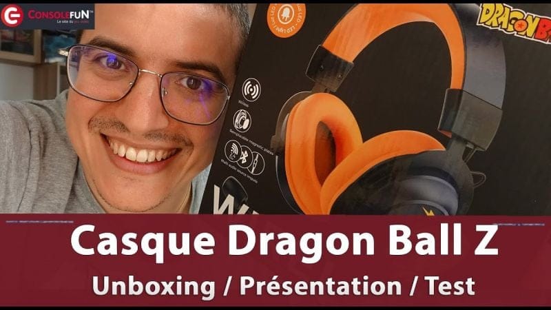 🎧 CASQUE DRAGON BALL Z de BLADE – Unboxing + Test complet ! 🐉