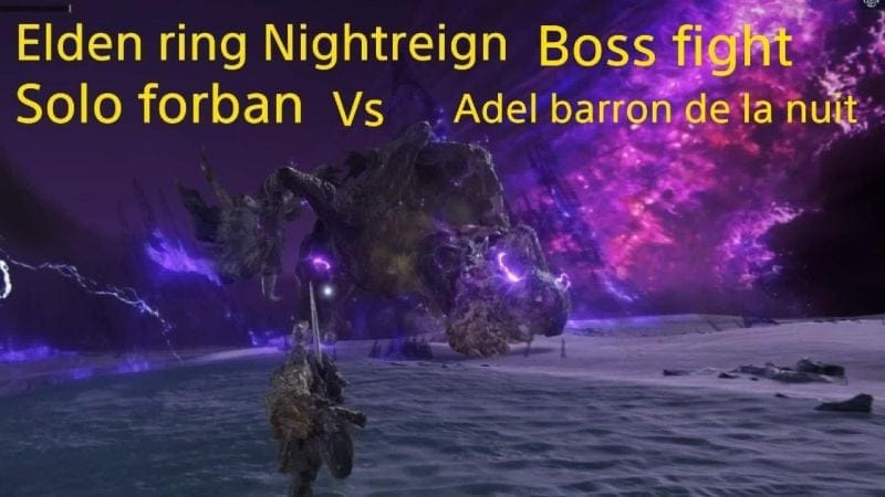 ELDEN RING NIGHTREIGN_solo forban /adel