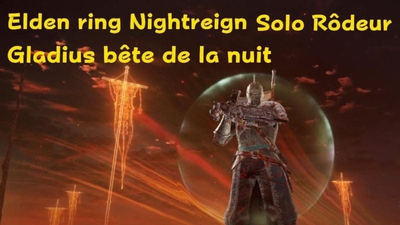 ELDEN RING NIGHTREIGN_solo rôdeur/Gladius