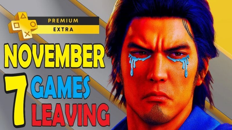 PS Plus Extra & Premium Games November 2025 - 7 Games Are Leaving + Platinum Difficulty & Time