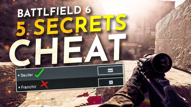 Battlefield 6 : 5 Secrets Super Cheat à Connaitre !