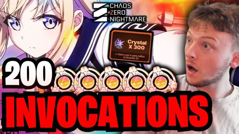 🚀 200 PULLS GRATUITS sur CHAOS ZERO NIGHTMARE ?! (Résumé du LIVE JP)