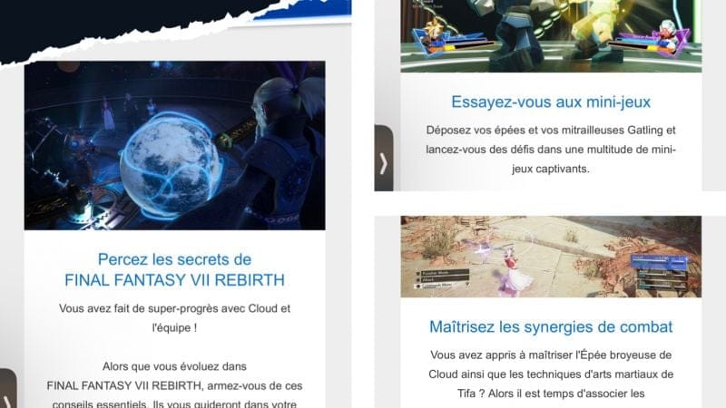 Un e-mail de support bienvenu
