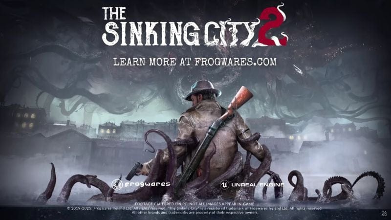 GEEKNPLAY - The Sinking City 2- Le jeu n'arrivera pas avant 2026 sur consoles et PC