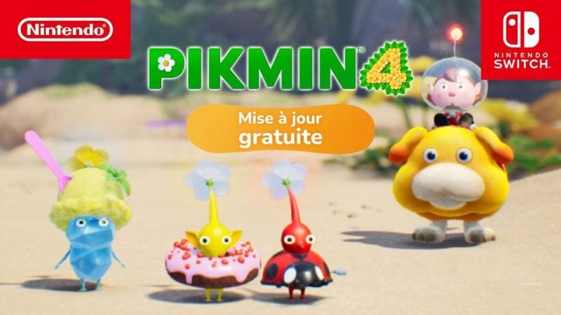 Pikmin 4 va recevoir une mise à jour en novembre, avec un mode Photo et des options de difficulté