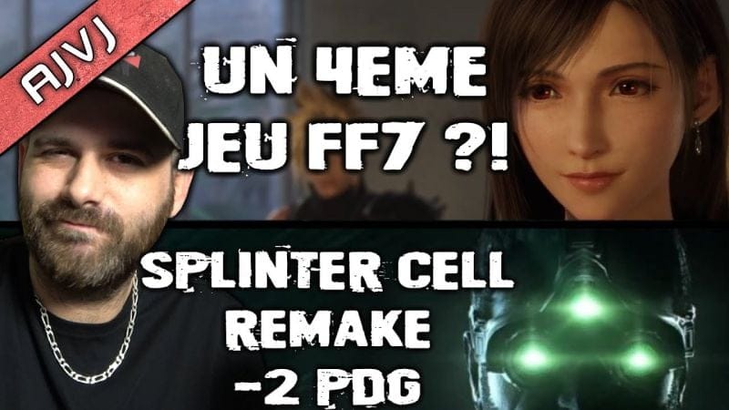 Warner est à vendre 😯 Le réal de Splinter Cell R et de Remedy sont partis, FF7 P3 n’est pas la fin ?