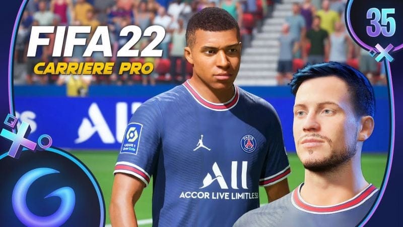 FIFA 22 : CARRIÈRE PRO FR #35 - Ici c'est Paris !
