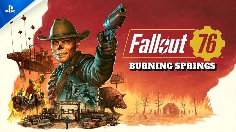 Fallout 76 - Burning Springs Gameplay Trailer | PS5 & PS4 Games