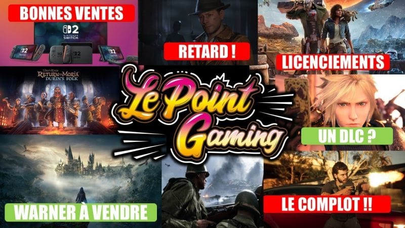 ACTU GAMING (23/10): HOGWARTS LEGACY EN DANGER ? , STAR WARS, DLC FF7 REMAKE, SINKING CITY 2026 ...