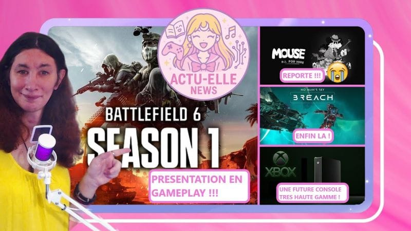 Actu Elle News 23 octobre 2025(Battlefield, No Man sky, Xbox , Starfield et plus)