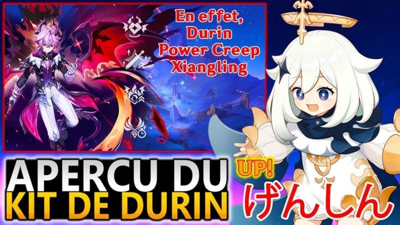 NEW UPDATE! COUP D'ŒIL SUR LE KIT V1 DE DURIN | Genshin Impact 6.2 - げんしん