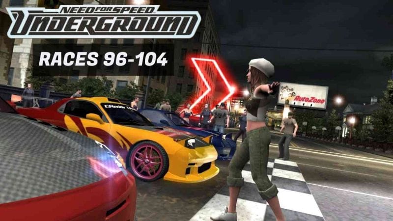 Underground Mode: Races 96–104 | Need for Speed: Underground - No Commentary Walkthrough #12