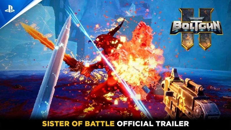 Warhammer 40,000: Boltgun 2 - Sister of Battle Trailer | PS5 Games