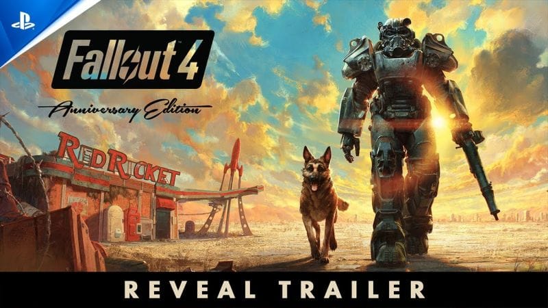 Fallout 4: Anniversary Edition - Reveal Trailer | PS5 & PS4 Games