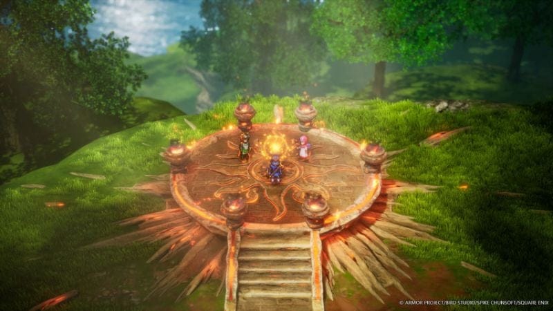 Dragon Quest I & II HD-2D Remake étale des bouts de scénario en vidéo