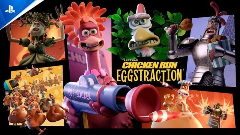 Chicken Run: Eggstraction - Launch Trailer | PS5 & PS4 Games