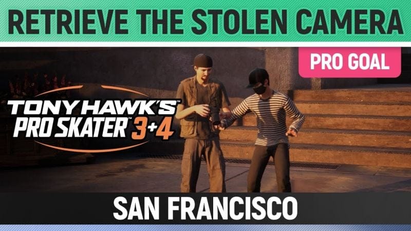 Tony Hawk's Pro Skater 3+4 - San Francisco Pro Goal - Retrieve the Stolen Camera