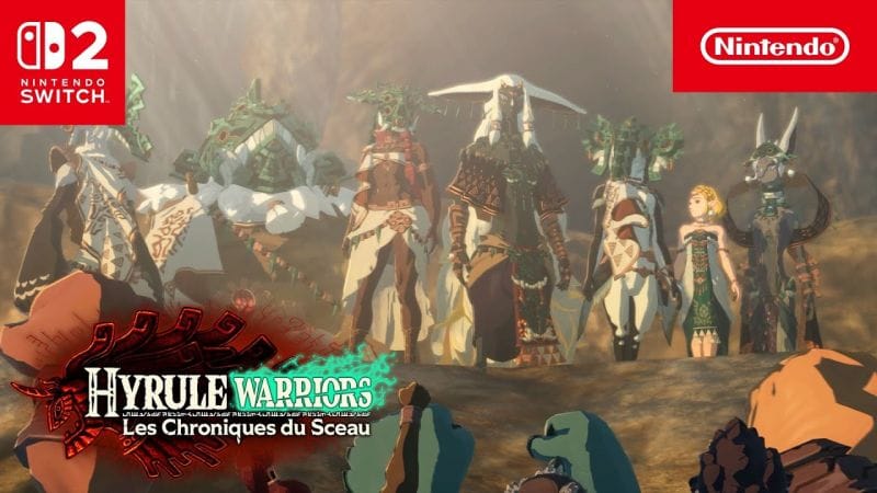 Hyrule Warriors : Les Chroniques du Sceau nous rappelle qu'il sort prochainement, nouvelle vidéo à l'appui