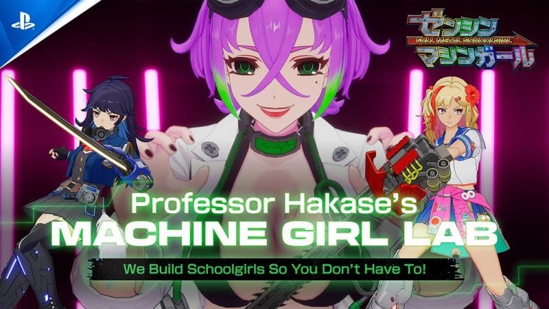 Full Metal Schoolgirl - Recruitment Trailer | PS5 Games