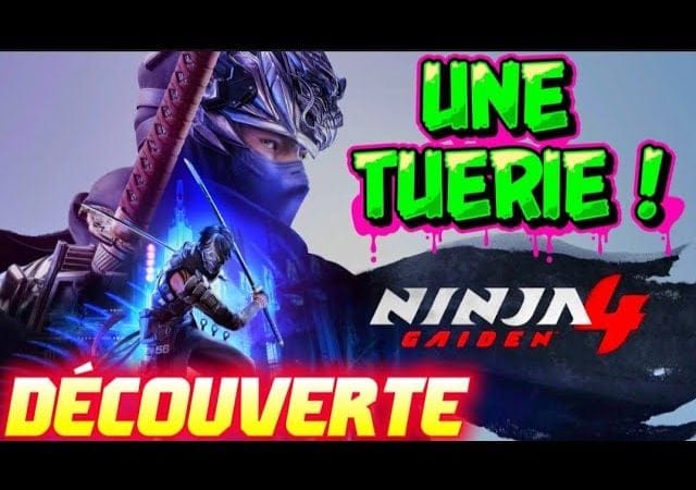 NINJA GAIDEN 4: DÉCOUVERTE !! MON 1ER NINJA GAIDEN 😍😱😱