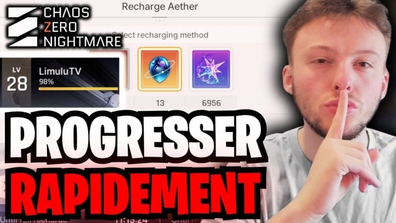 Tu veux PROGRESSER RAPIDEMENT ? Fais JUSTE ÇA sur Chaos Zero Nightmare !