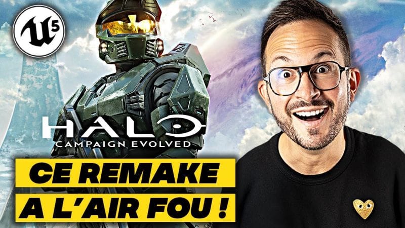 HALO Campaign Evolved a l'air FOU 😍 Le Master Chief débarque sur PS5 ! Remake Unreal Engine 5