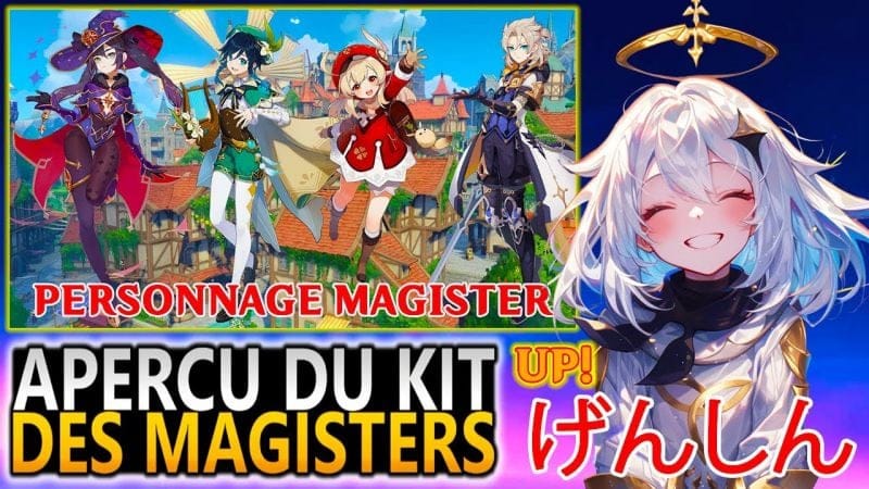NEW UPDATE! KIT DES PERSONNAGES MAGISTERS - VENTI / MONA / KLEE / ALBEDO | Genshin Impact 6.2 - げんしん