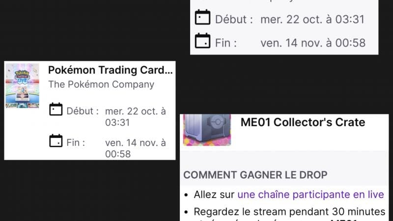 Pokémon pour vous consoler de la panne des drops