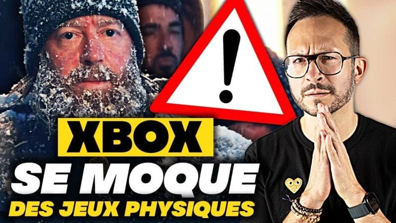 QUOI ?! XBOX se MOQUE des JEUX VIDÉO PHYSIQUES et des JOUEURS à L'ANCIENNE 🤯