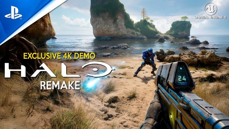 HALO REMAKE Campaign Evolved First Gameplay Demo | Most LEGENDARY FPS comes to PS5 in 2026